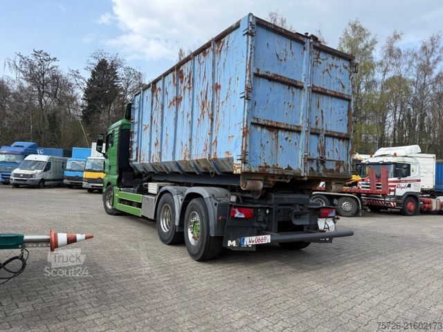 Kroklastebil MAN TGX 26.440 Abrollkipper, HU 02/27