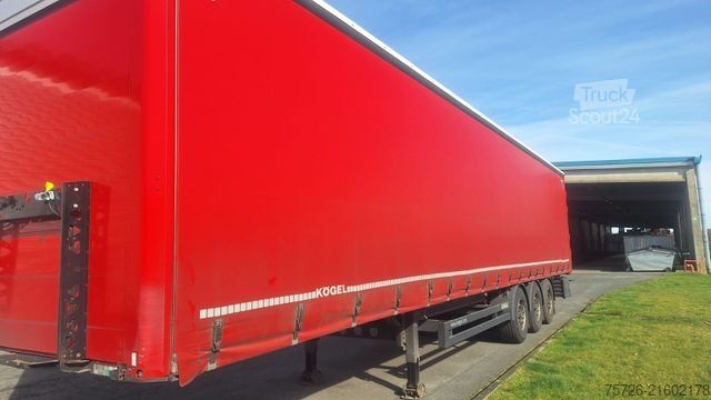 Otevřený návěs s plachtou KÖGEL SN24 Pritsche Plane Bj.2023 wenig gefahren Top