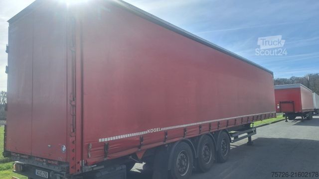 Otevřený návěs s plachtou KÖGEL SN24 Pritsche Plane Bj.2023 wenig gefahren Top