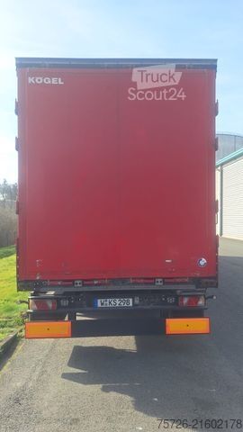 Otevřený návěs s plachtou KÖGEL SN24 Pritsche Plane Bj.2023 wenig gefahren Top