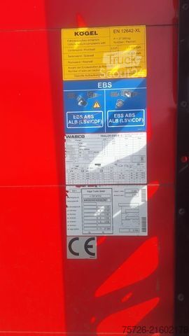 Otevřený návěs s plachtou KÖGEL SN24 Pritsche Plane Bj.2023 wenig gefahren Top