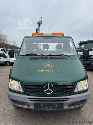 Pick-up van MERCEDES-BENZ SPRINTER 313CDI PRITSCHENWAGEN*KRAN HIAB*2003*