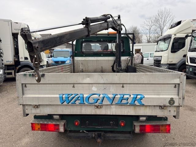 Pick-up van MERCEDES-BENZ SPRINTER 313CDI PRITSCHENWAGEN*KRAN HIAB*2003*