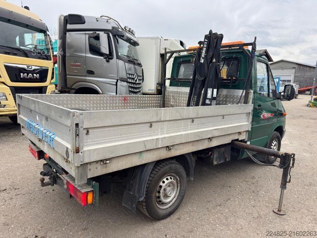 Pick-up van MERCEDES-BENZ SPRINTER 313CDI PRITSCHENWAGEN*KRAN HIAB*2003*