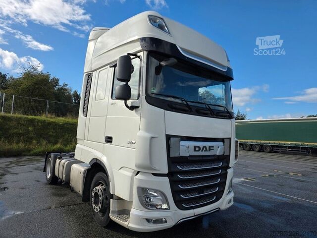 Trator de grande volume DAF XF 480 SSC, Traxon, Standklima, Klima-Automat