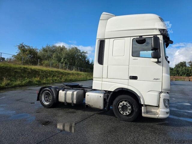 Trator de grande volume DAF XF 480 SSC, Traxon, Standklima, Klima-Automat