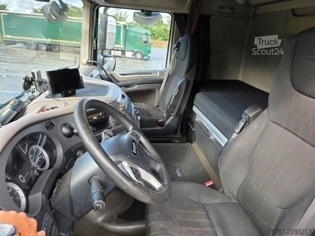 Trator de grande volume DAF XF 480 SSC, Traxon, Standklima, Klima-Automat