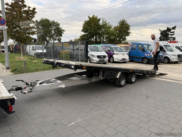 Príves na prepravu áut  Kegger KG 30.48S 4,8m Kippanhänger Auffahrrampe