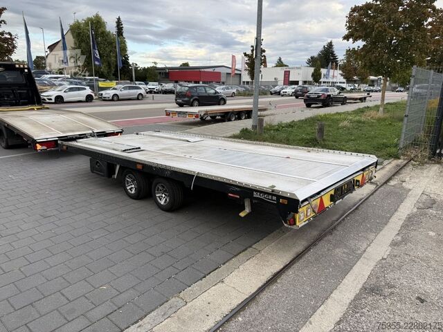 Príves na prepravu áut  Kegger KG 30.48S 4,8m Kippanhänger Auffahrrampe