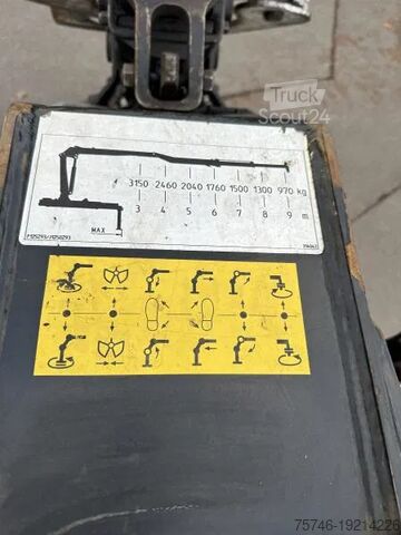 Crane arm Loglift F 125 ZT 93 Kurzholzkran Bj 2016