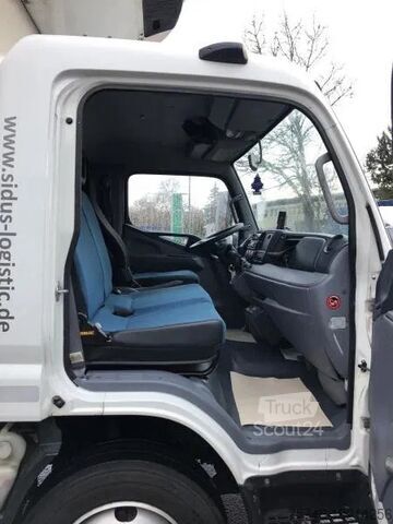 Vagon cu cutii frigorifice Mitsubishi FUSO 7C18, Lamberet Tiefkühlkoffer, LBW,  Motor...
