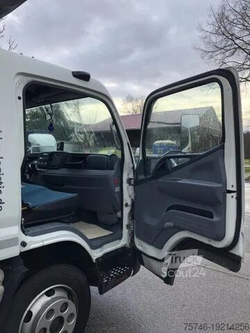 Vagon cu cutii frigorifice Mitsubishi FUSO 7C18, Lamberet Tiefkühlkoffer, LBW,  Motor...
