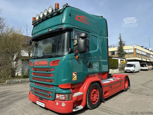 Kötet SZM Scania R580 V8 TL MEGA E6 Intarder ATM TÜV NEU!