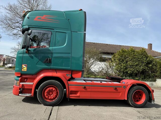 Kötet SZM Scania R580 V8 TL MEGA E6 Intarder ATM TÜV NEU!