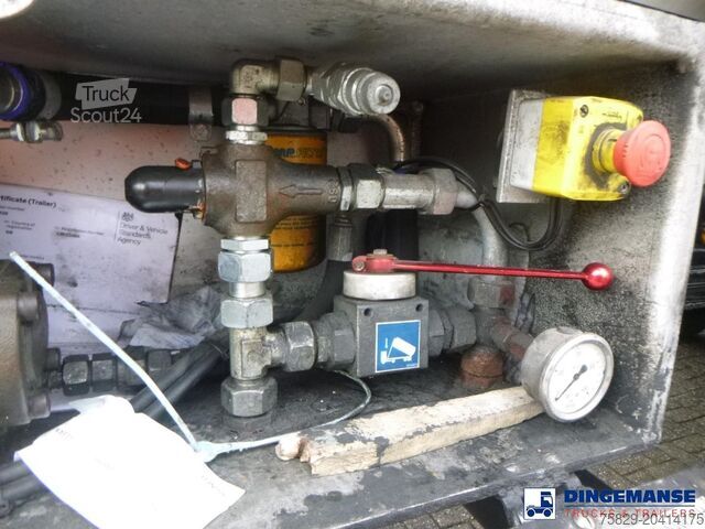 Rezervoar Feldbinder Powder tank alu 63 m3 (tipping)