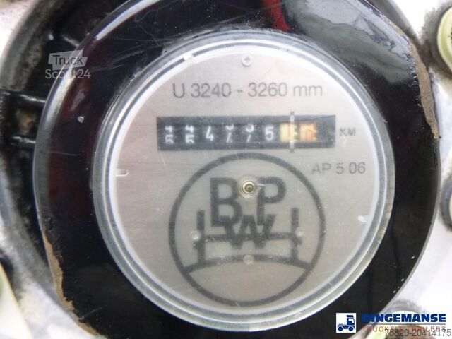 Rezervoar Feldbinder Powder tank alu 63 m3 (tipping)