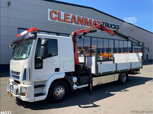 Camion-grue Iveco Eurocargo ML120E25 Palfinger 6 Tonmeter laadkraan