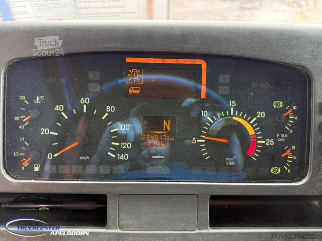 Kipper Mercedes-Benz Actros 1831 4x4 Naafreductie, Bladgeveerd, EPS,...