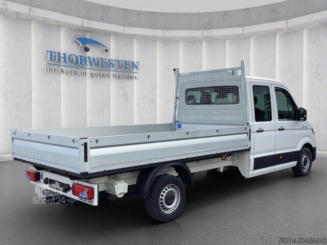 Dubbele cabine bestelwagen MAN TGE 3.140 DOKA PRITSCHE AHK DAB Anhängelast 3,0T