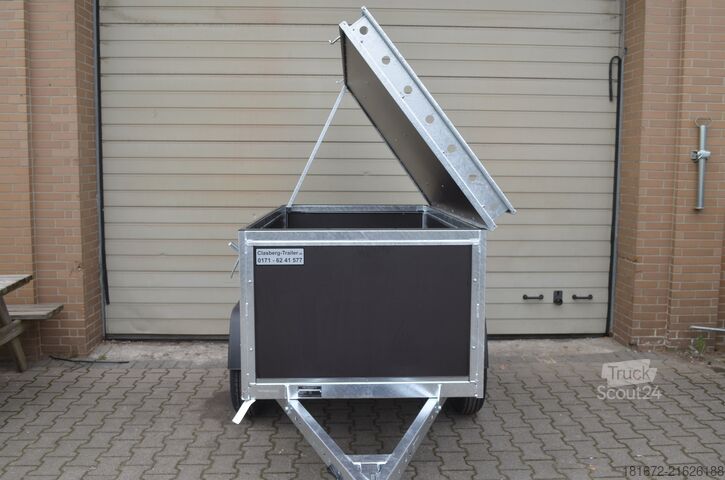 Box trailer VDM NEU 750 Kg Deckelanhänger Camping Angel
