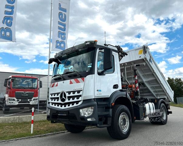 Kiper kamion MERCEDES-BENZ Arocs 2135 Kipper/Kran Atlas AK 135/Funk/107 tkm