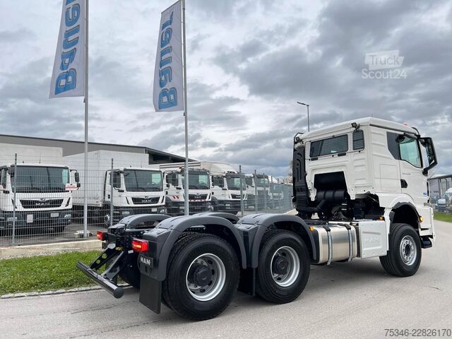 Teherautó alváz MAN TGS 33.510 BB 6x4 CH/RS 3,30 m/59 to./NA/AHK/Neu