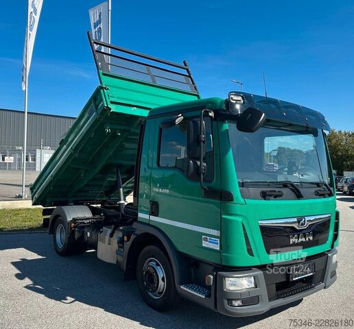 Tippbil MAN TGL8.220Meiller/3-Sitze/NL4,2To/2xAHK/72 tkm/Top