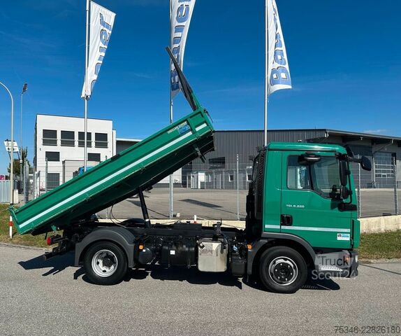Tippbil MAN TGL8.220Meiller/3-Sitze/NL4,2To/2xAHK/72 tkm/Top
