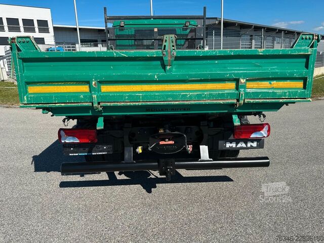 Tippbil MAN TGL8.220Meiller/3-Sitze/NL4,2To/2xAHK/72 tkm/Top