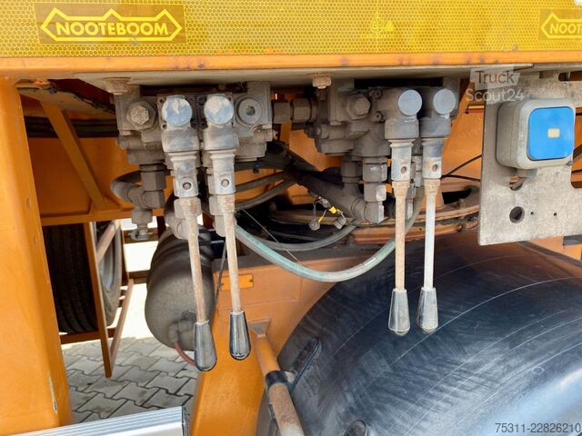 Ημιρυμουλκούμενο χαμηλής φόρτωσης NOOTEBOOM OVB-102-06 I 6xLenkung*Auflieger Ballast*HU2027