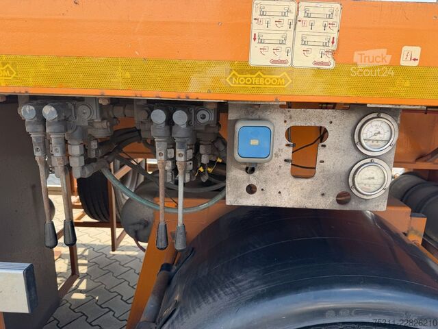 Ημιρυμουλκούμενο χαμηλής φόρτωσης NOOTEBOOM OVB-102-06 I 6xLenkung*Auflieger Ballast*HU2027