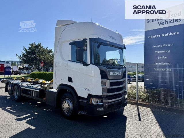 Камион със сменяема надстройка Scania R450 - 6x2*4 - SDG MULTIWECHSLER - NEW TIRES