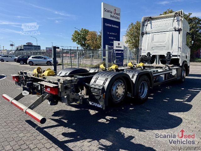 Камион със сменяема надстройка Scania R450 - 6x2*4 - SDG MULTIWECHSLER - NEW TIRES