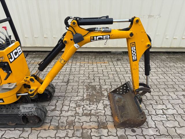 Mini ekskavatorius JCB 8008 CTS / 2021 BJ / 623 H / 3 x Löffel