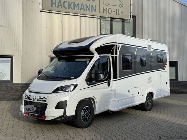 Pusiau integruotas kemperis DETHLEFFS Trend T 6877 DB "GT Paket/ Paket One"