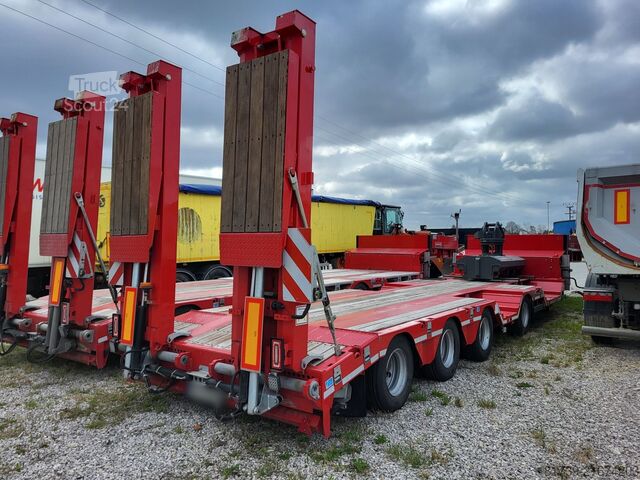 Semiremorcă cu pat joase LANGENDORF low-bed semi-trailer / 2024 / 46 t load