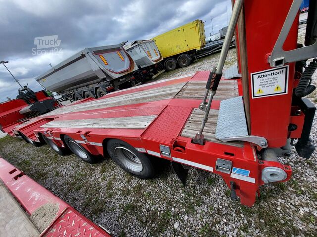 Semiremorcă cu pat joase LANGENDORF low-bed semi-trailer / 2024 / 46 t load