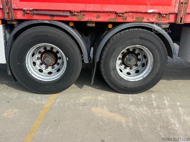 Plateau de chargement Scania P114-380 6x4 + HIAB 220 x5