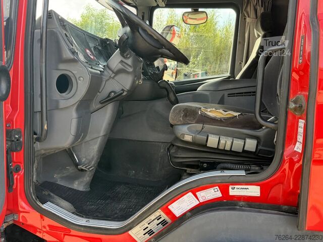 Plateau de chargement Scania P114-380 6x4 + HIAB 220 x5