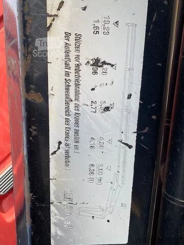 Krano sunkvežimis MAN TGA 28.430 6x4 + MKG HLK 201 Crane