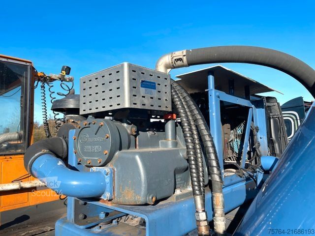 Semirremolque silo SPITZER 31m³ Zementsilo/Kompressor/2 Kammern/1. Hand!