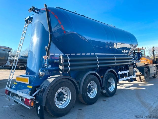 Semirremolque silo SPITZER 31m³ Zementsilo/Kompressor/2 Kammern/1. Hand!