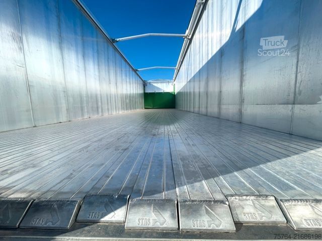 Semirremolque con piso móvil STAS 60m³ Schubboden/Agrar/Farm/Funk/Auch Miete!