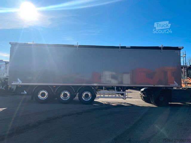 Semirremolque con piso móvil STAS 60m³ Schubboden/Agrar/Farm/Funk/Auch Miete!