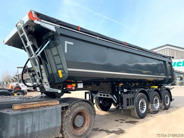 Kipper Auflieger SCHMITZ CARGOBULL 25m² Stahlkipper mit E-Verdeck/ Auch Miete!