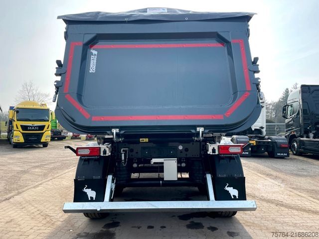 Kipper Auflieger SCHMITZ CARGOBULL 25m² Stahlkipper mit E-Verdeck/ Auch Miete!