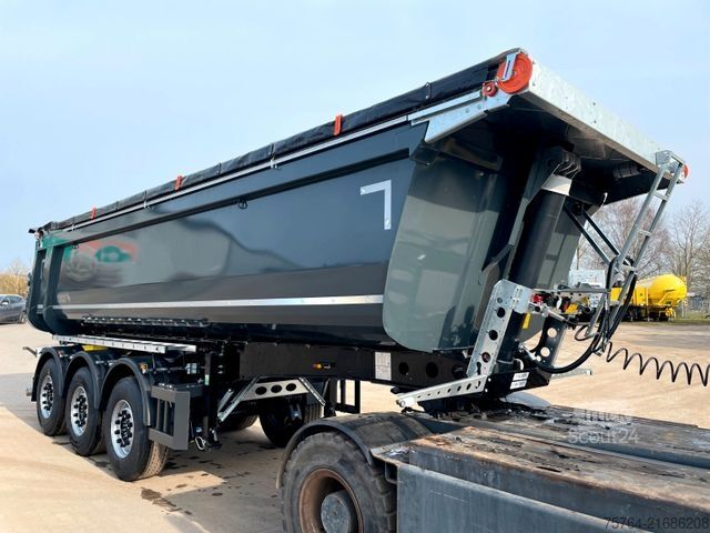 Kipper Auflieger SCHMITZ CARGOBULL 25m² Stahlkipper mit E-Verdeck/ Auch Miete!