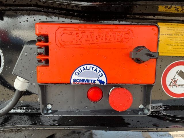 Kipper Auflieger SCHMITZ CARGOBULL 25m² Stahlkipper mit E-Verdeck/ Auch Miete!