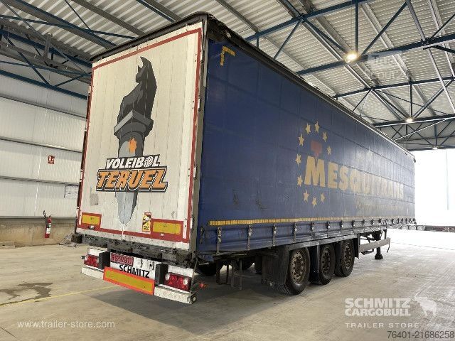 Semirremolque abierto con toldo Schmitz Cargobull Semiremolque Lona Mega