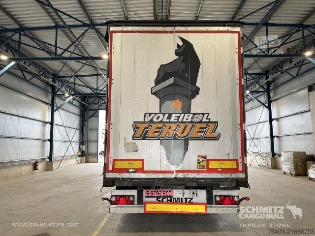 Semirremolque abierto con toldo Schmitz Cargobull Semiremolque Lona Mega